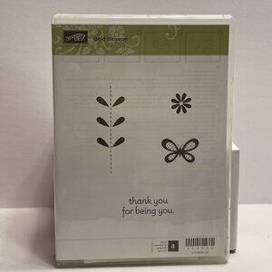 Stampin Up Bold Blossom Stamps Set of 4 #122232 Stampin' Stamping